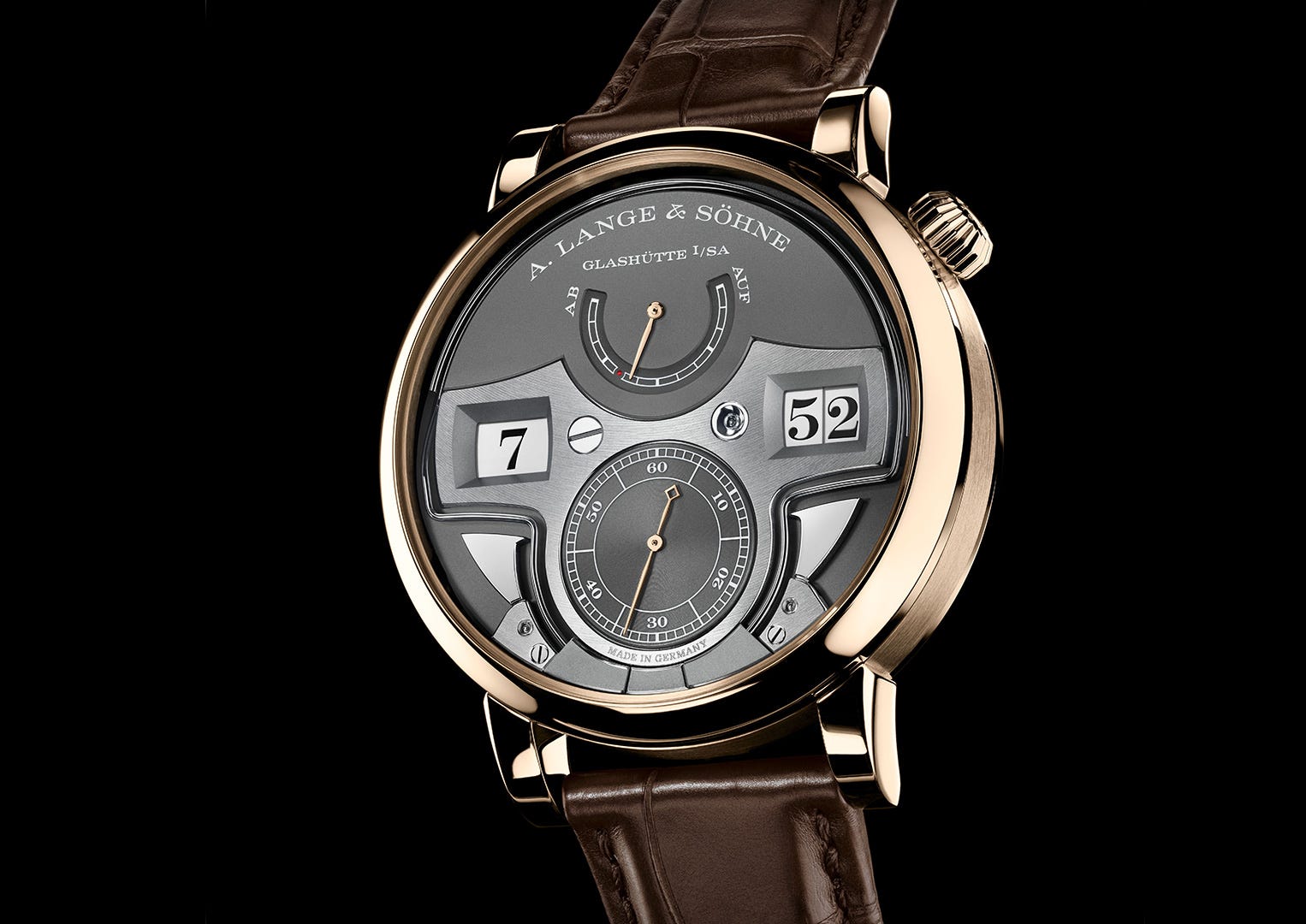 The Zeitwerk is one of the brand's best-known models