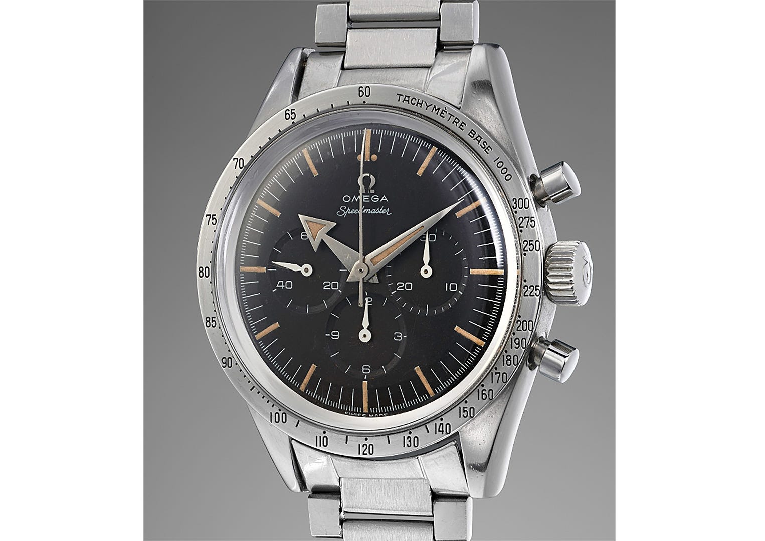 The first-generation Speedmaster, reference CK2915. Image courtesy of Phillips