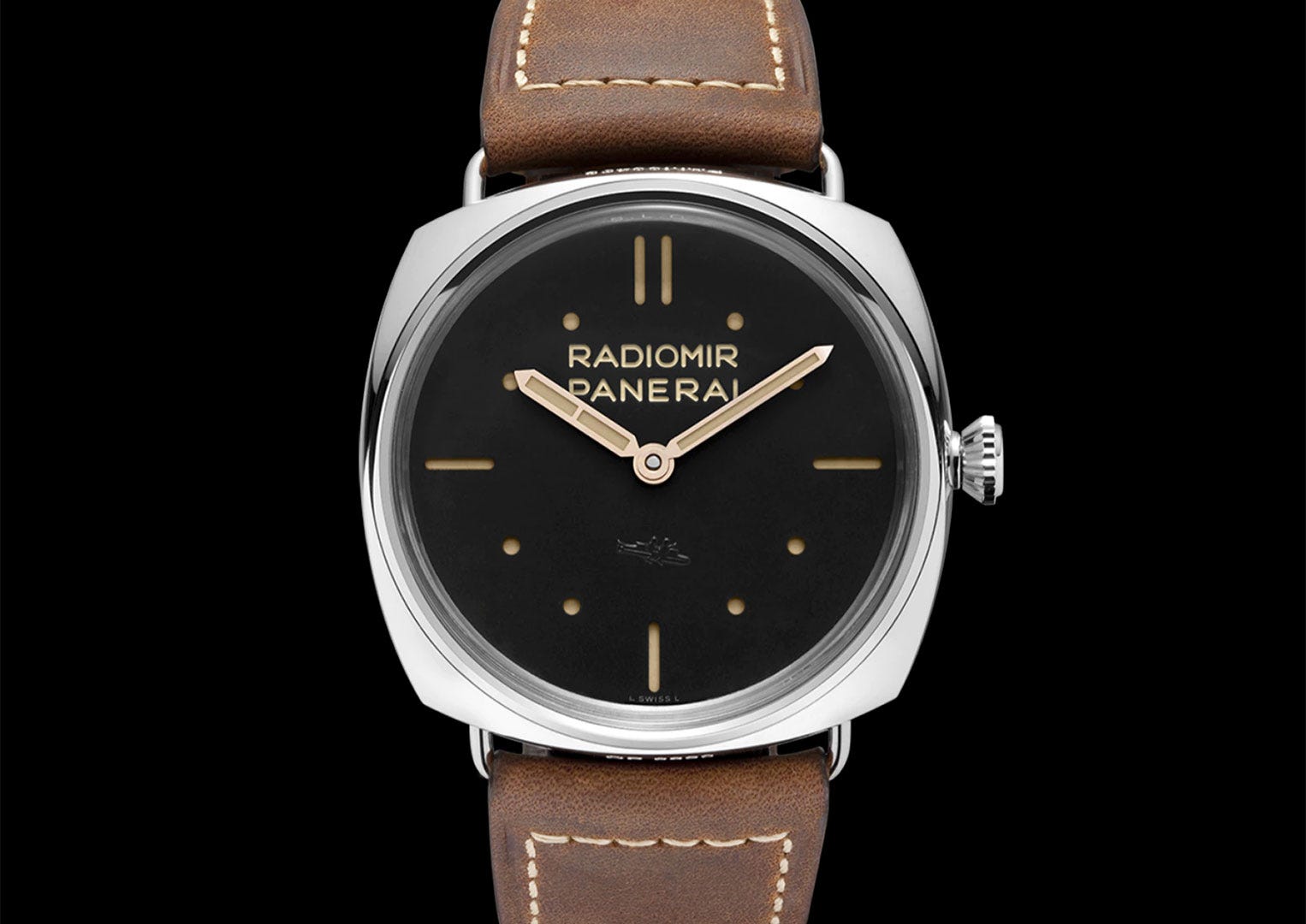 A modern-era Radiomir with early-model lugs