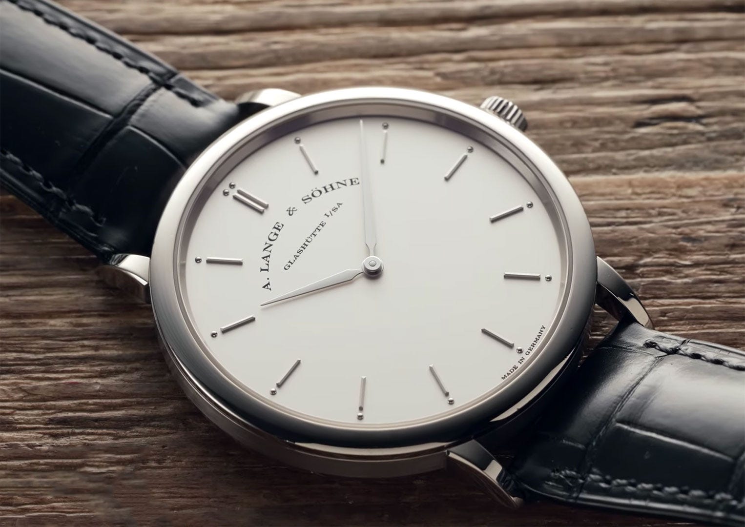 The A. Lange & Söhne Saxonia was first introduced in 1994