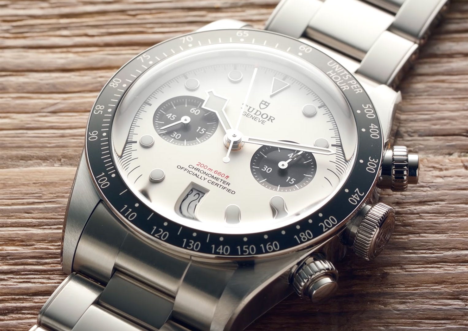 The Tudor Black Bay Chrono M79360N-0002 retails at £3,900