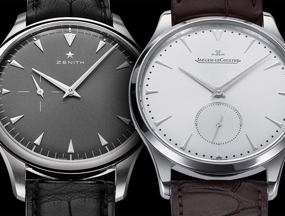 Review: Jaeger-LeCoultre vs Zenith - Ultra Thin