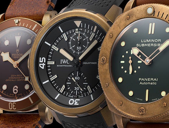 Feature: The Bronze Age - Tudor, Panerai & IWC