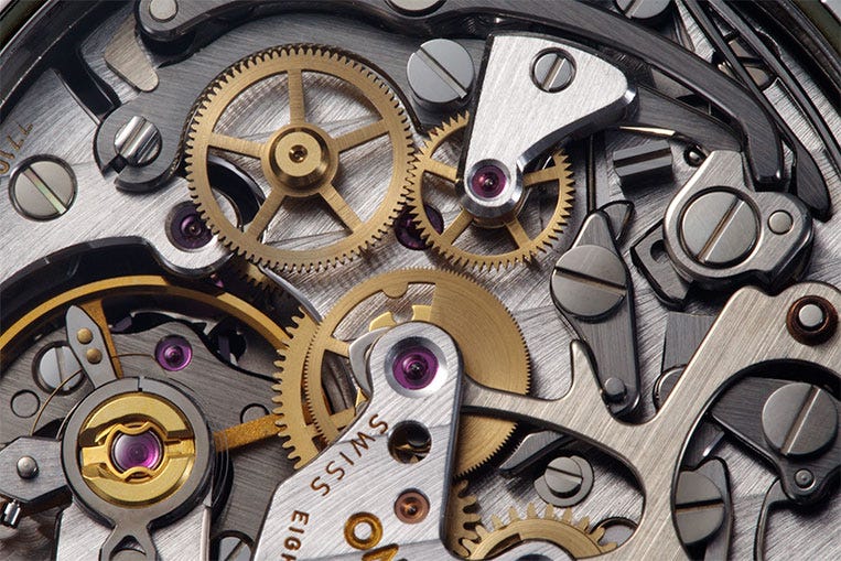While still good, the Omega is more basic than the Patek Philippe