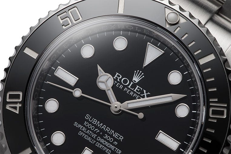 Rolex impresses with white gold details, a ceramic bezel and intricate shapes